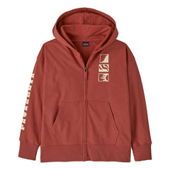 Patagonia - Full-Zip Organic Cotton Sweatshirt | Terracotta