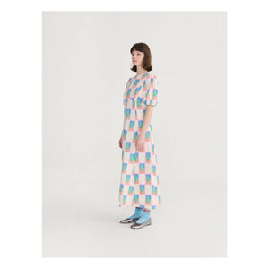 Bobo Choses - Pearl Cotton Dress | Blue
