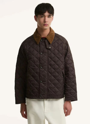 Barbour - Oversized Transport Ceket | Koyu Kahverengi
