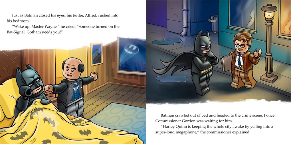 Buster Books - LEGO® DC Super Heroes™: Batman vs. Harley Quinn English Activity and Story Book with Figure Toy