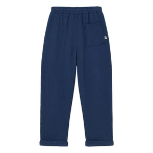 Cozmo - Iker Cotton Jersey Pants | Navy Blue
