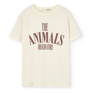 The Animals Observatory - Pupfish organik pamuklu Tişört | Beyaz