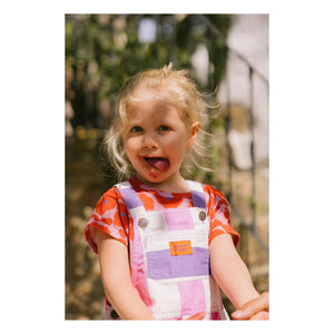 Favorite People - Amore Striped Romper | Pink