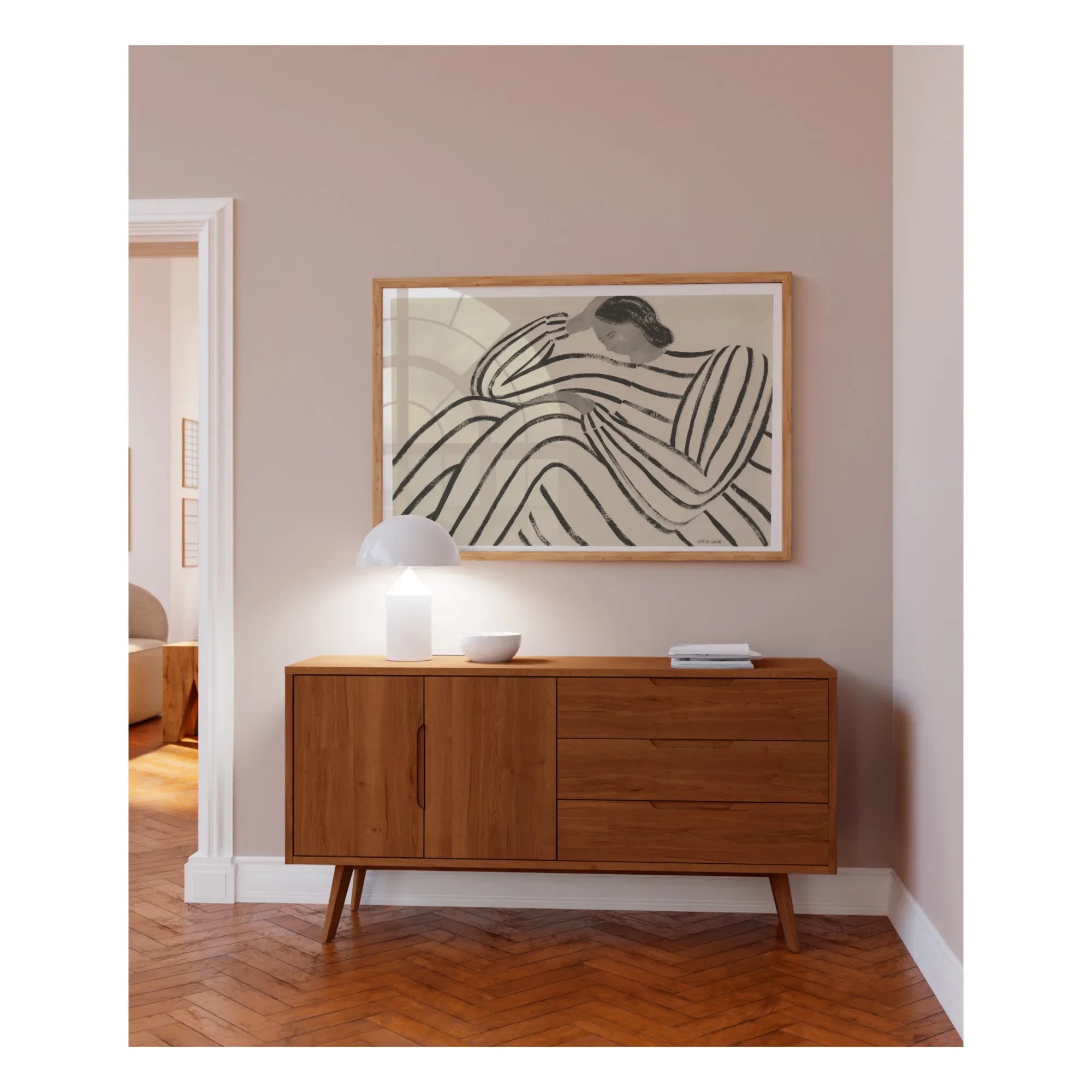 Poster and Frame - Waiting Poster - The Poster Club - Frameless