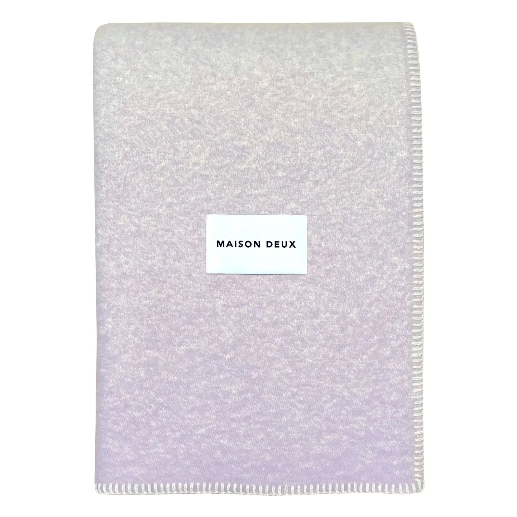 Maison Deux - Gradient Wool Blanket | Lilac