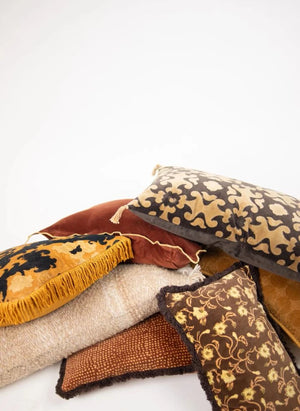 Olsson & Jensen - Maribel Velvet Cushion Cover | Chocolate