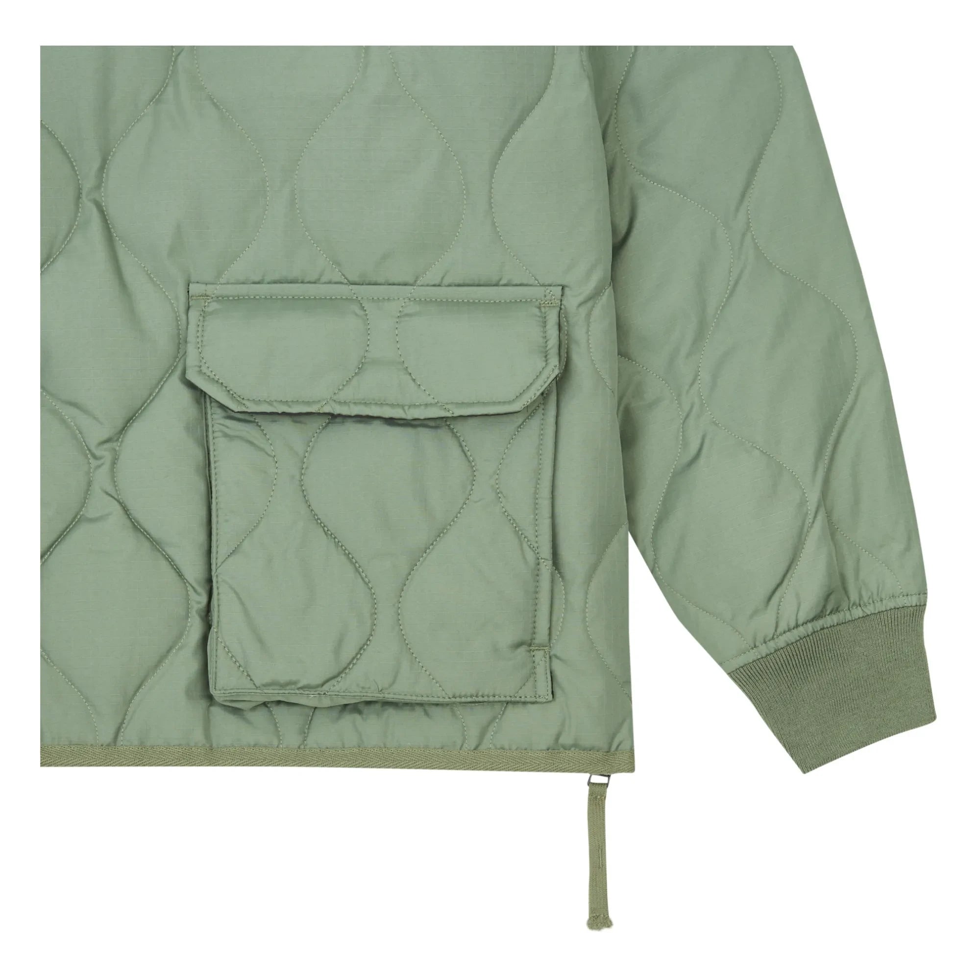 Taion - Military Quilted Jacket | Light Green