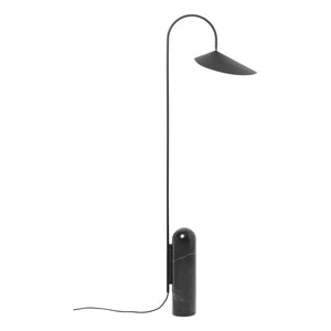 Ferm Living - Arum Marble Floor Lamp | Black