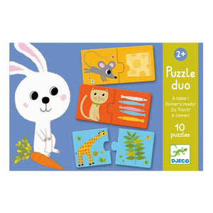 Djeco - Duo Meal Time Puzzle
