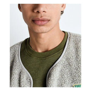 American Vintage - Hoktown Sleeveless Vest Made from Recycled Fibers | Heather Gray