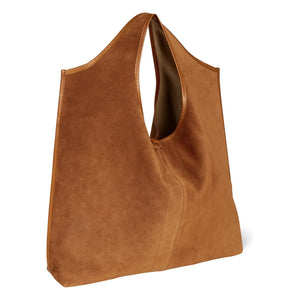 Jérôme Dreyfuss - Paco Velvet Crust Tote Bag | Caramel
