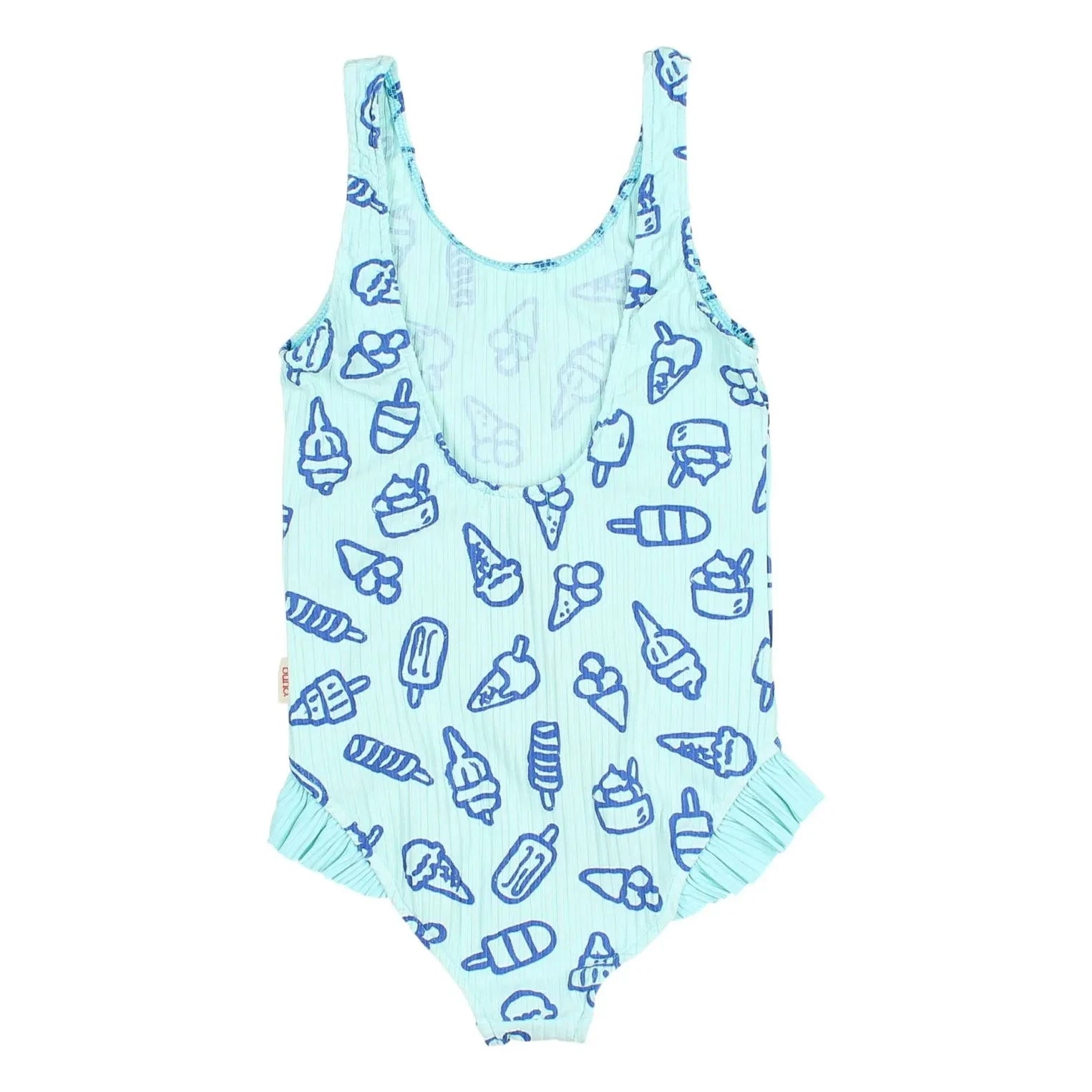 Búho - Striped Glaces Swimsuit | Aqua
