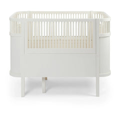 Sebra - Sebra Beech Wood Convertible Bed 70x110 cm | White