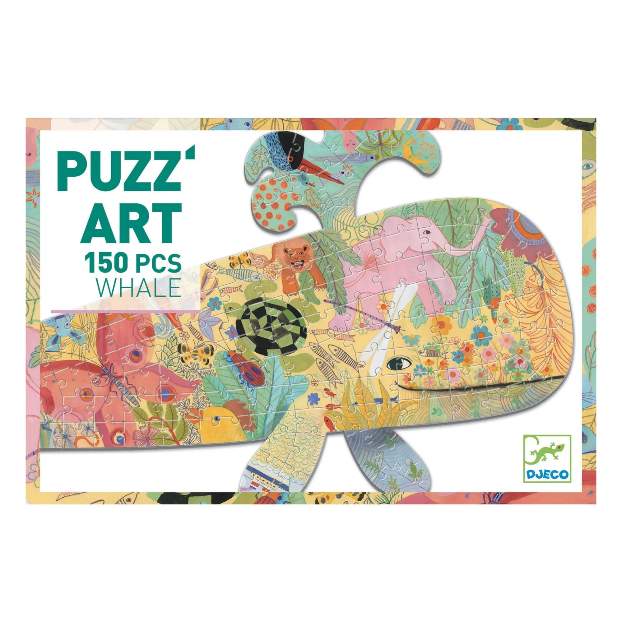 Djeco - Whale Puzzle - 150 Pieces