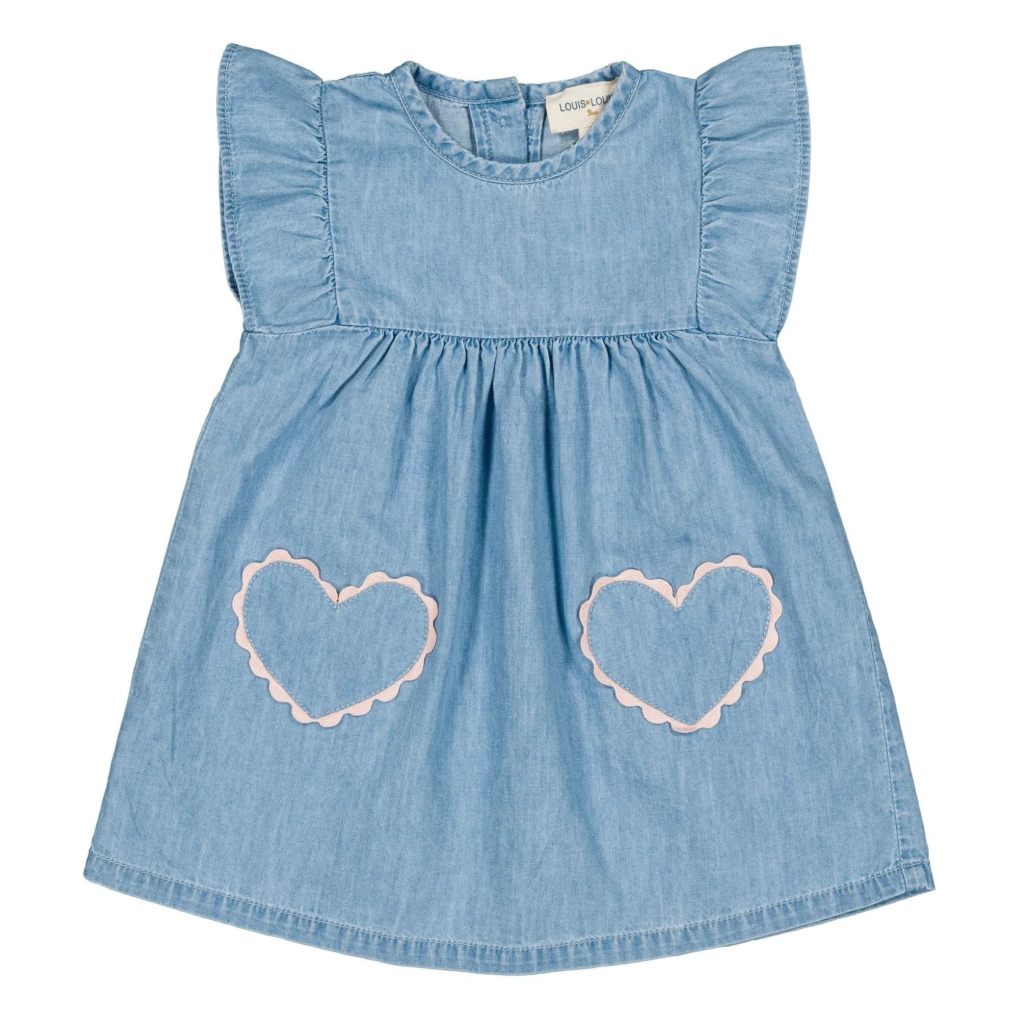 Louis Louise - Ethie Chambray Dress | Light Blue