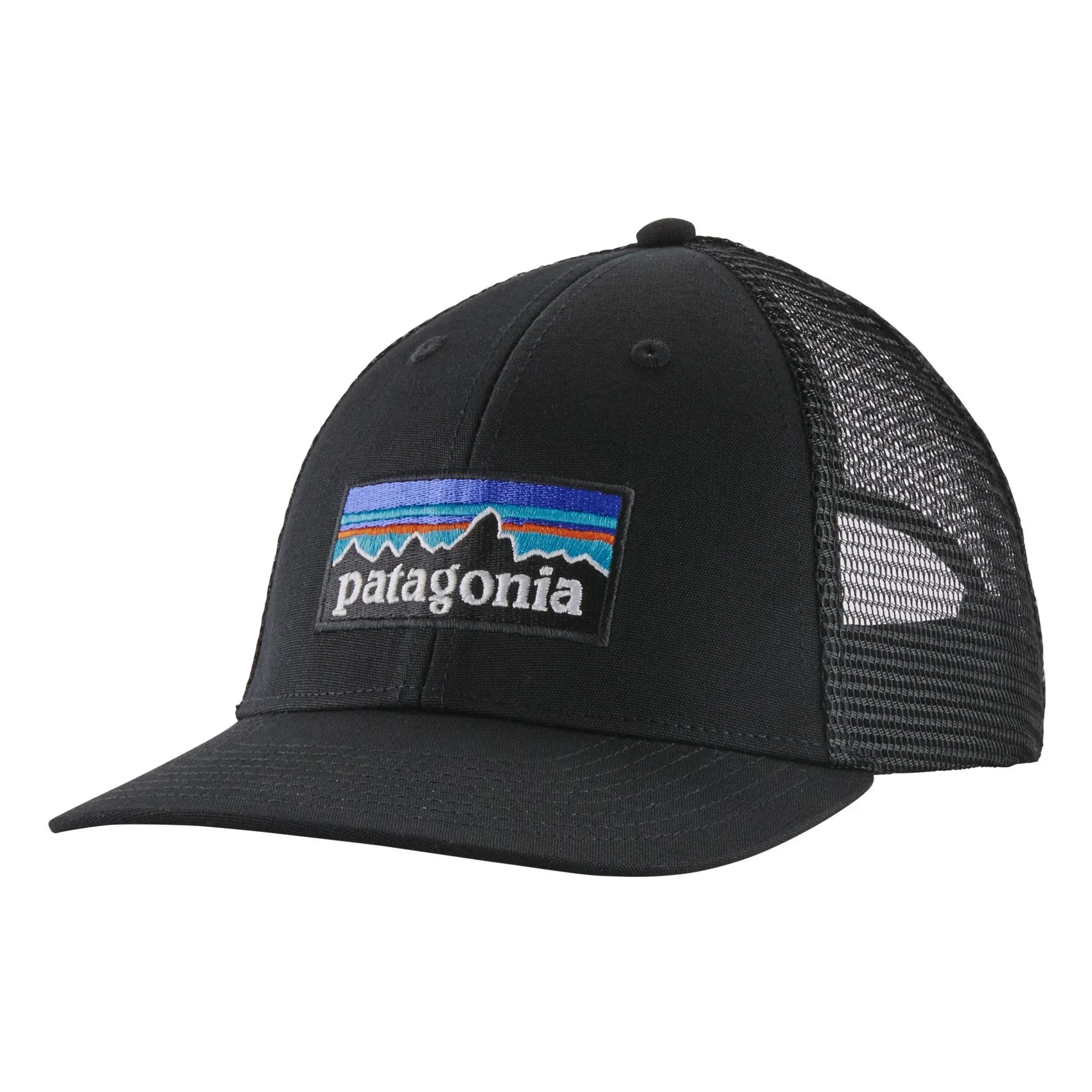 Patagonia - Organic Cotton P-6 Logo Trucker Hat | Black