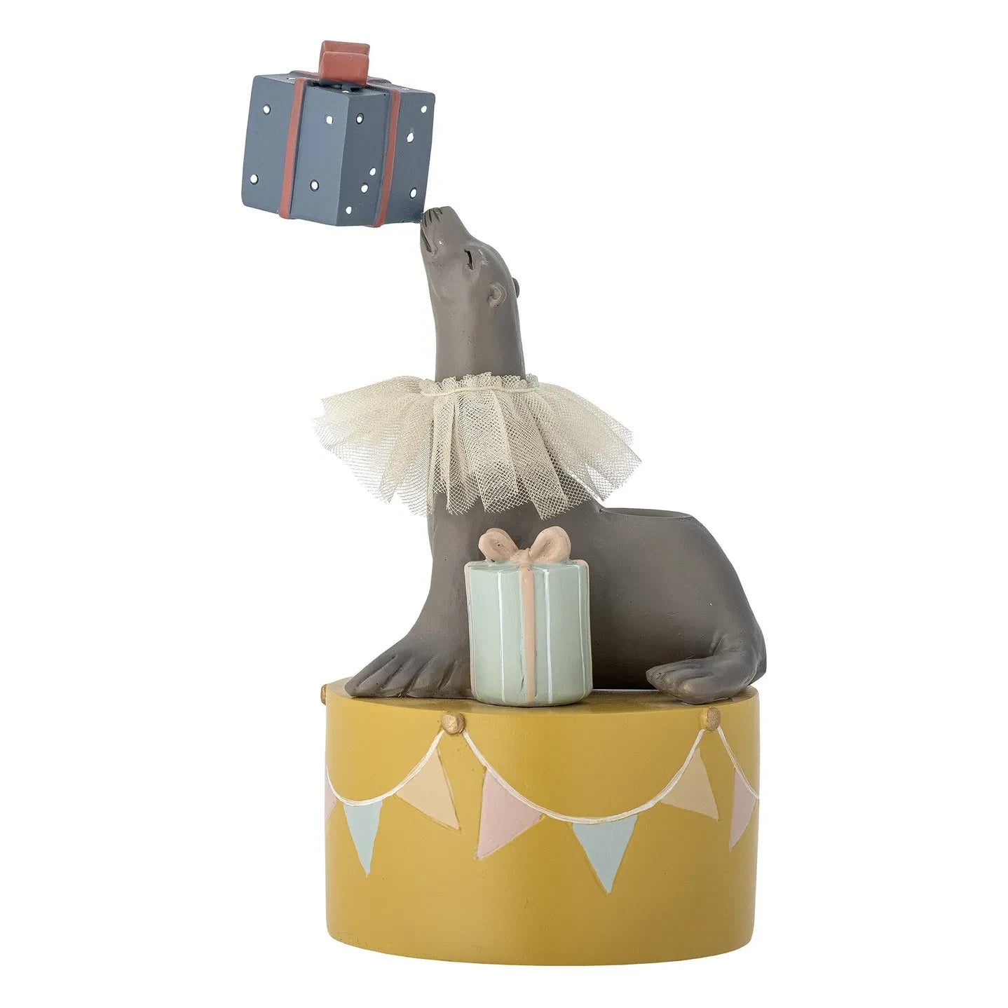 Bloomingville Mini - Flor Sea Lion Candle Holder | Yellow