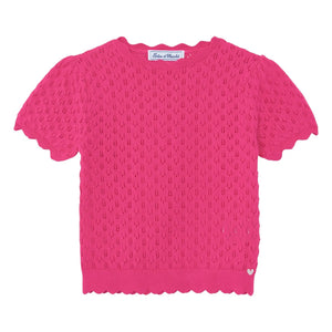 Toast & Chocolate - Tişört Knit Festoon | Pembe