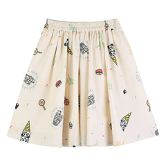 Kenzo - Happy Sweet Panda Skirt | Ecru