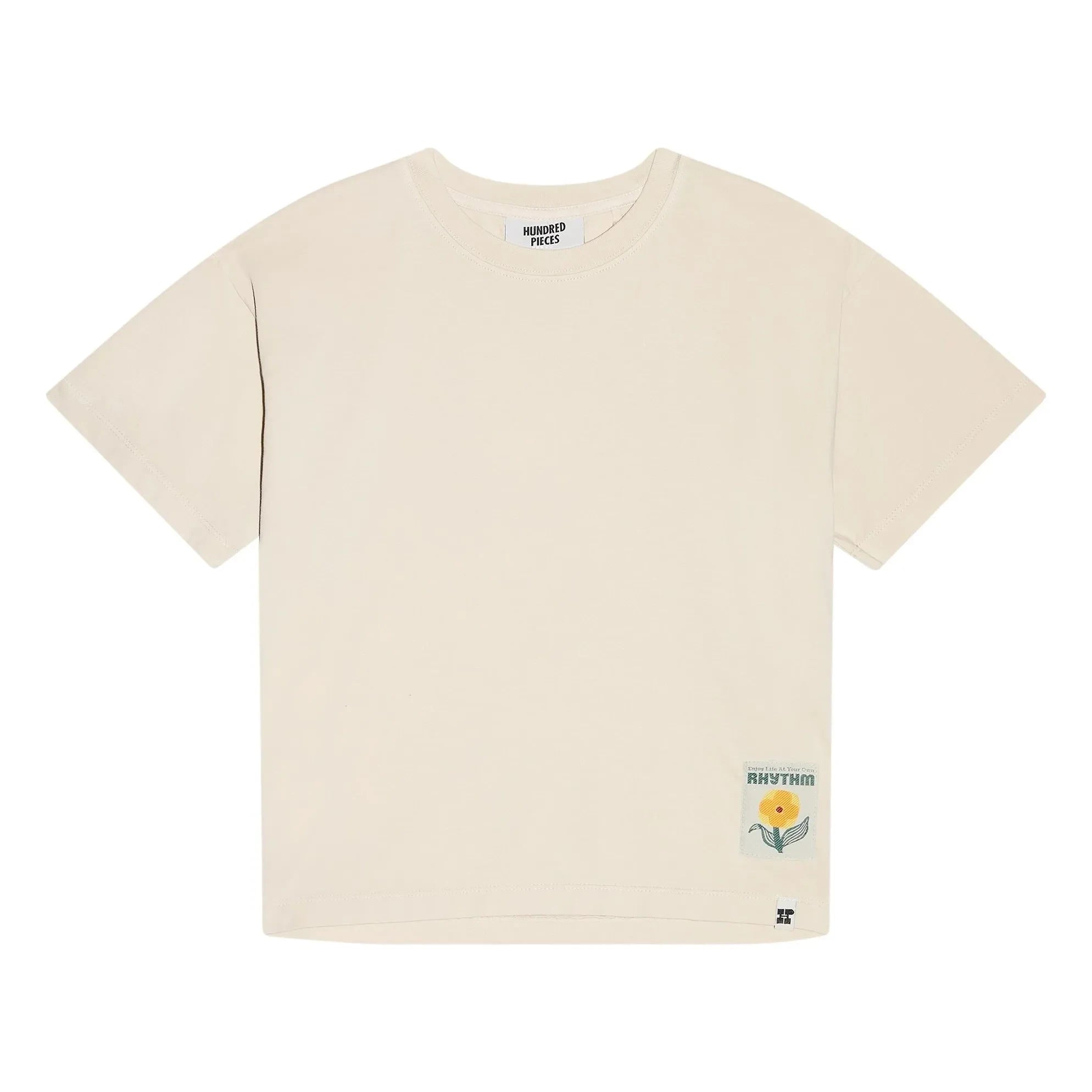 Hundred Pieces - Luna Organic Cotton T-Shirt | Beige