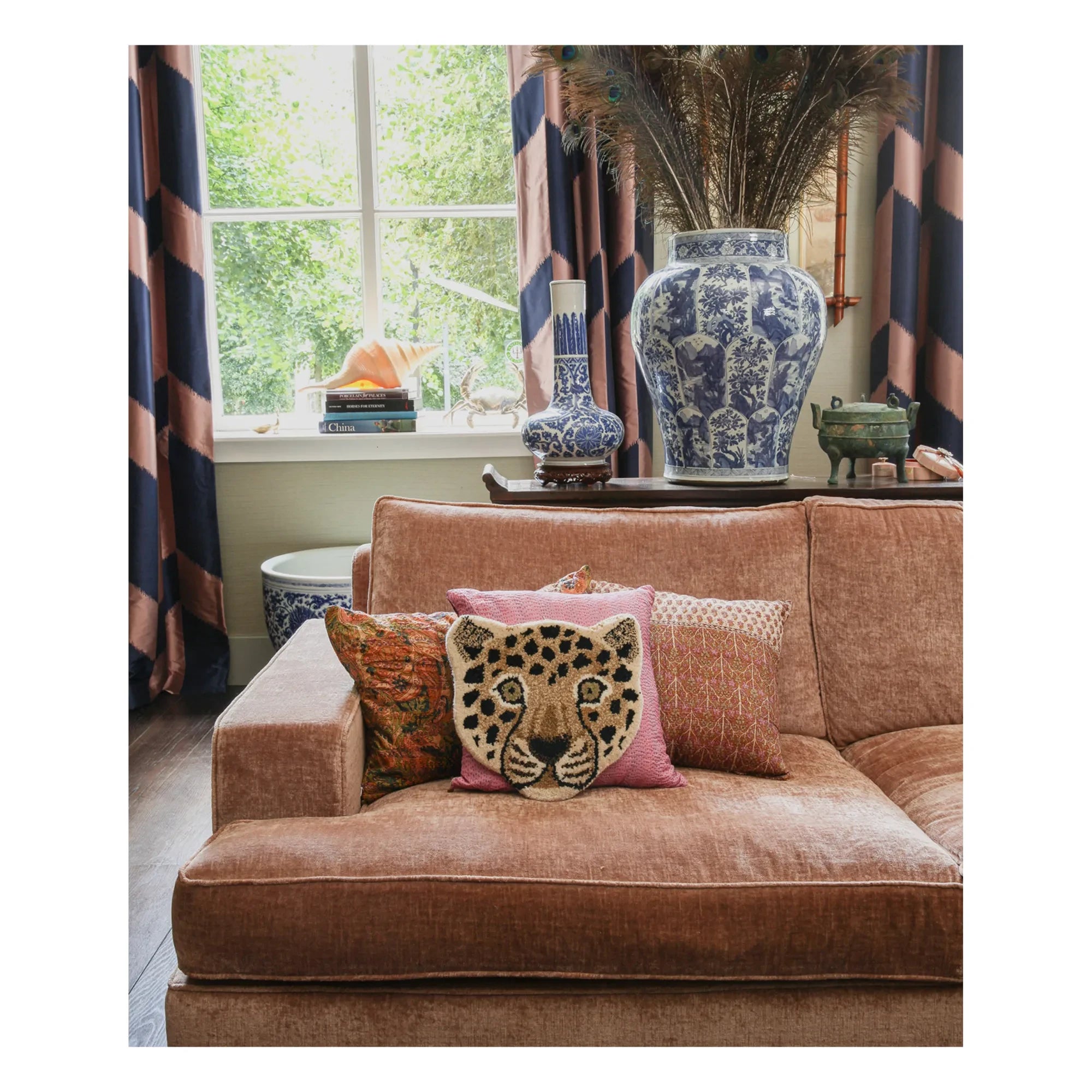 Doing Goods - Leopard Head Wall Decor | Brown