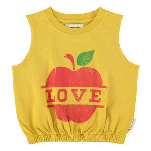 Piupiuchick - Love Elastic Top | Mustard