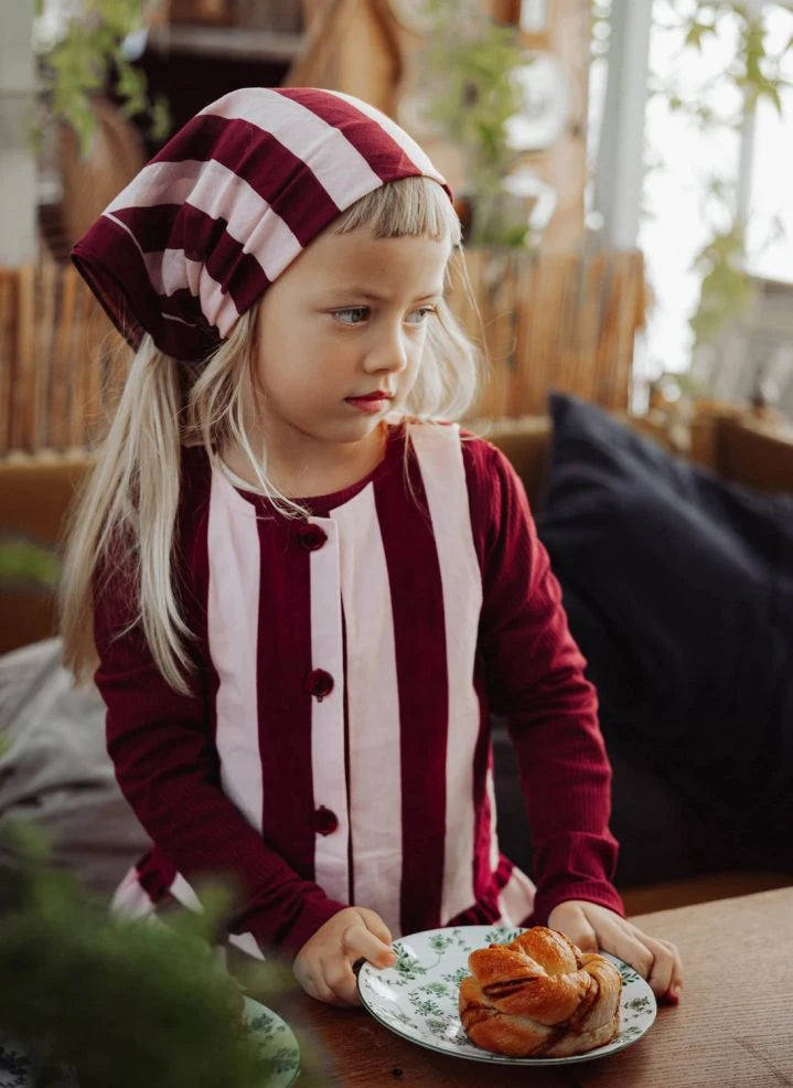 Fliink - Kenna Fitilli T-Shirt | Burgundy