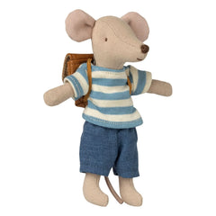 Maileg - Big Brother Mouse Tricycle | Brown
