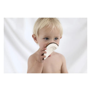 Oli & Carol - Coco Coconut Teething Ring | White