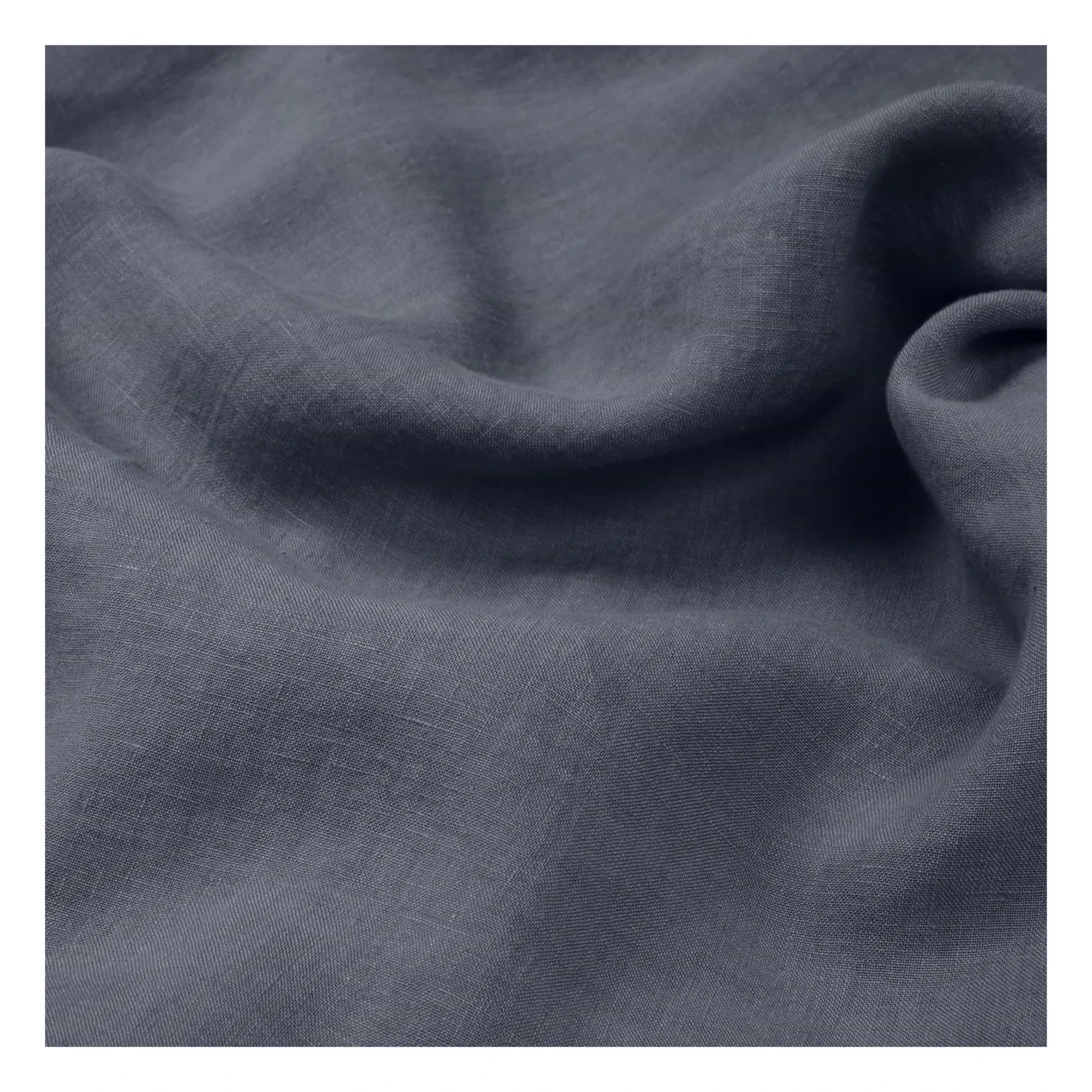 Community of Goods - Washed Linen Pillowcase | Storm Blue