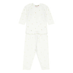 Bonpoint - Cherry T-Shirt + Leggings | Gold