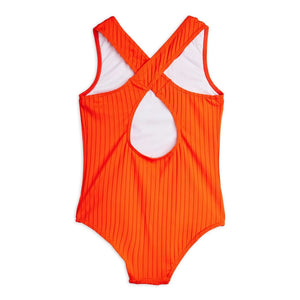 Mini Rodini - Recycled Fiber Swimsuit | Red