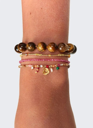 Anni Lu - Pink Mood Bracelet | Hibiscus