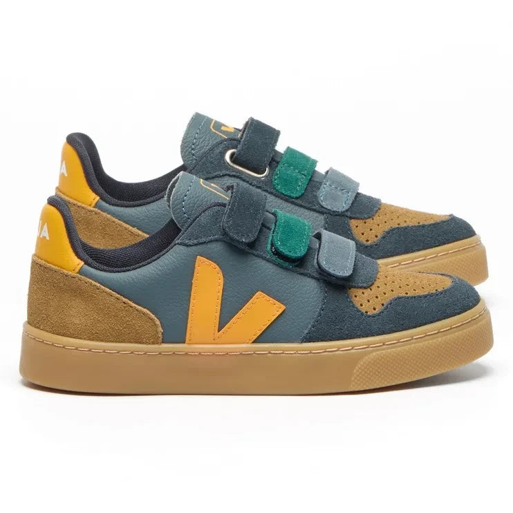 Veja - Scratch Sneakers Small V-10 Deri | Mavi