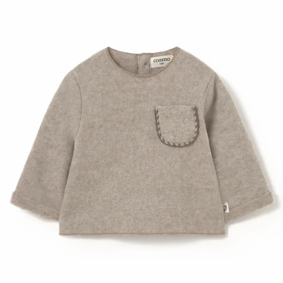 Cozmo - Lagos sweater | Heather Beige
