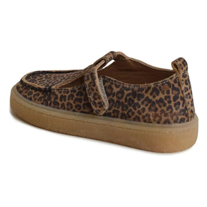 du Loua - Du Tilly Leopard Suede Loafers | Brown