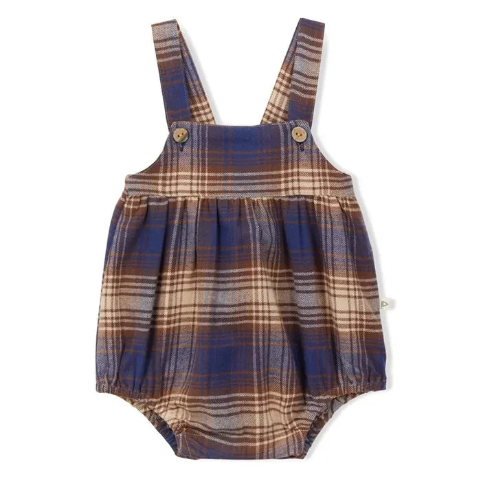 Arsène et Les Pipelettes - Gingham Romper | Navy