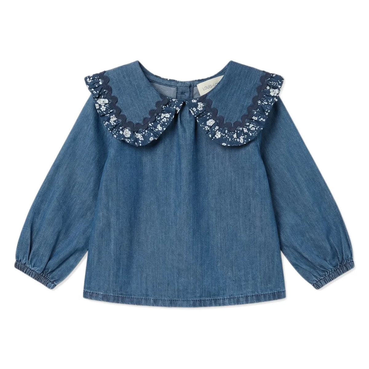 Louis Louise - Sybillette Chambray Blouse | Blue