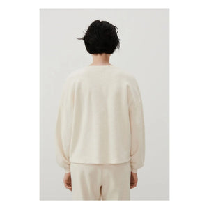 American Vintage - Bobypark Organic Cotton Sweatshirt | Ecru