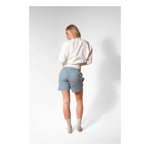Pockies - Boyfriend Striped Boxer | Blue