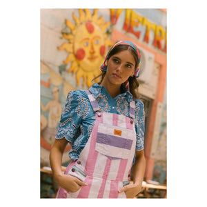 Favorite People - Amore Striped Jumpsuit - Women's Collection | Pink