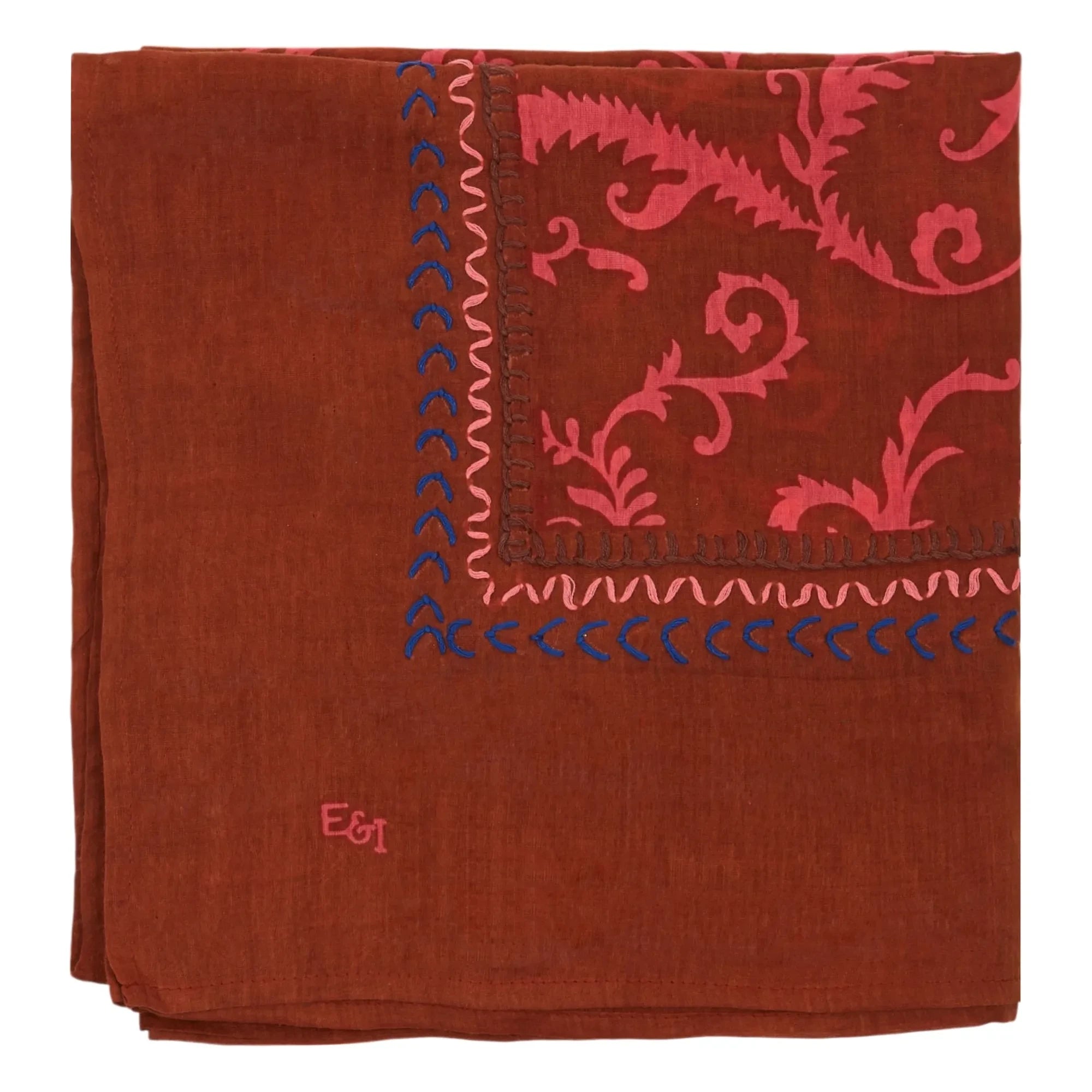 Emile et Ida - Silk and Cotton Shawl | Siena