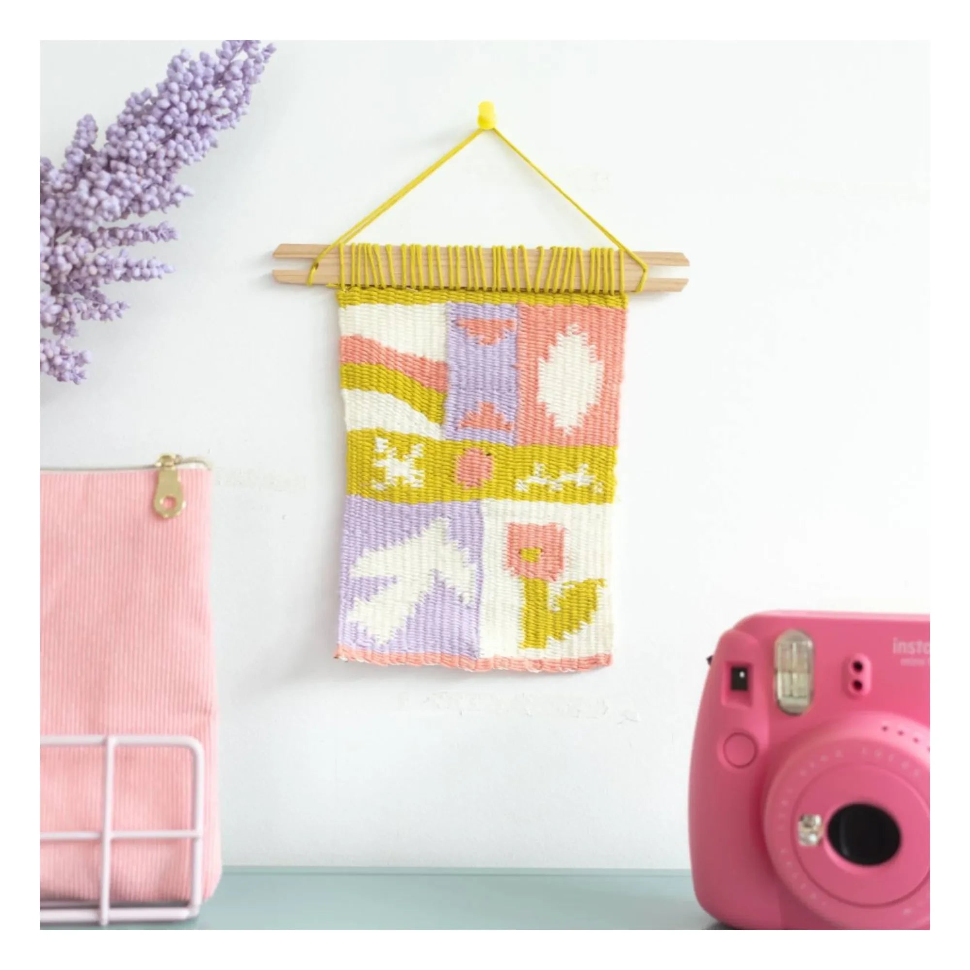 La Petite Épicerie - DIY Mon Tissage duvar dokuması | Poppy Red