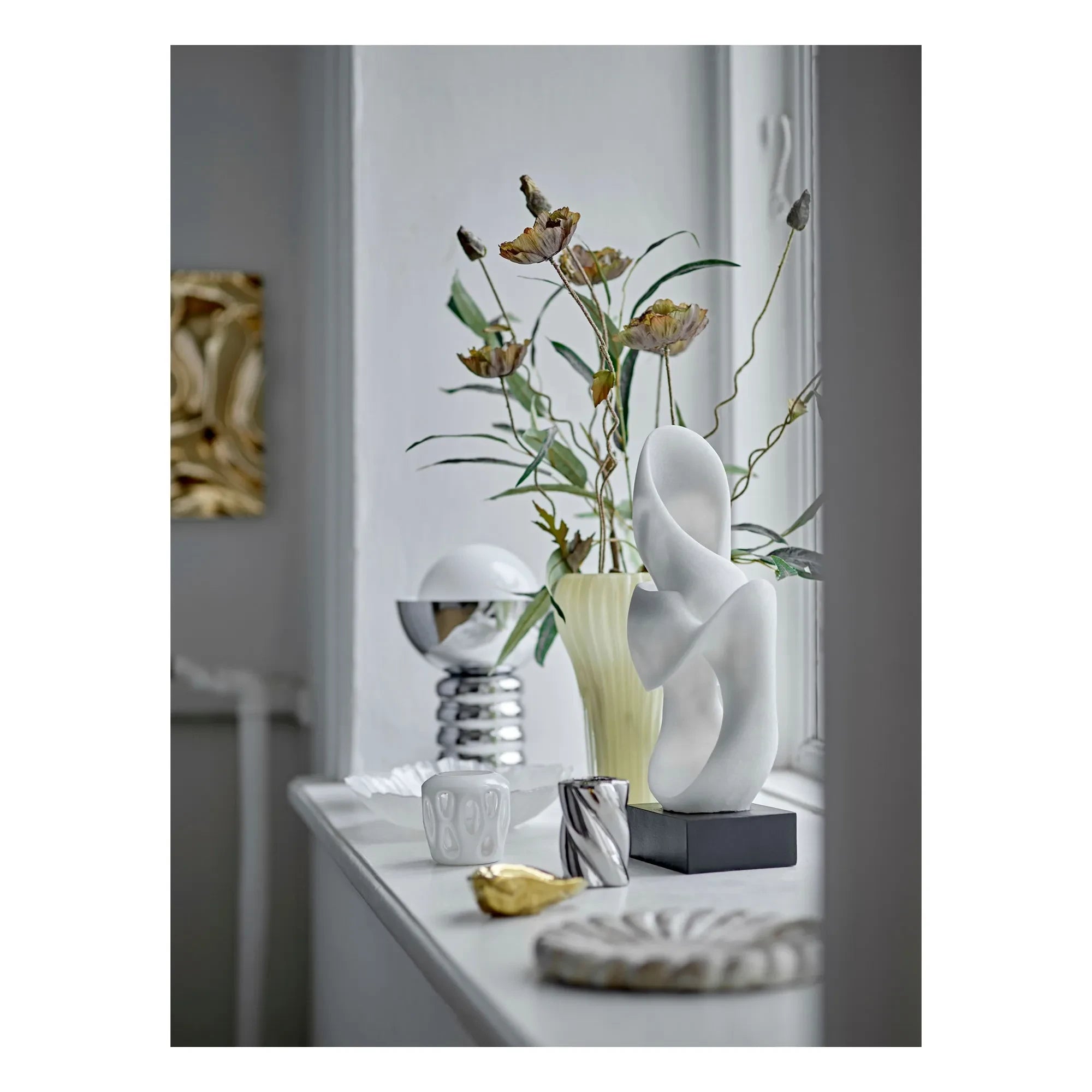 Bloomingville - Averie cam vazo | Sarı