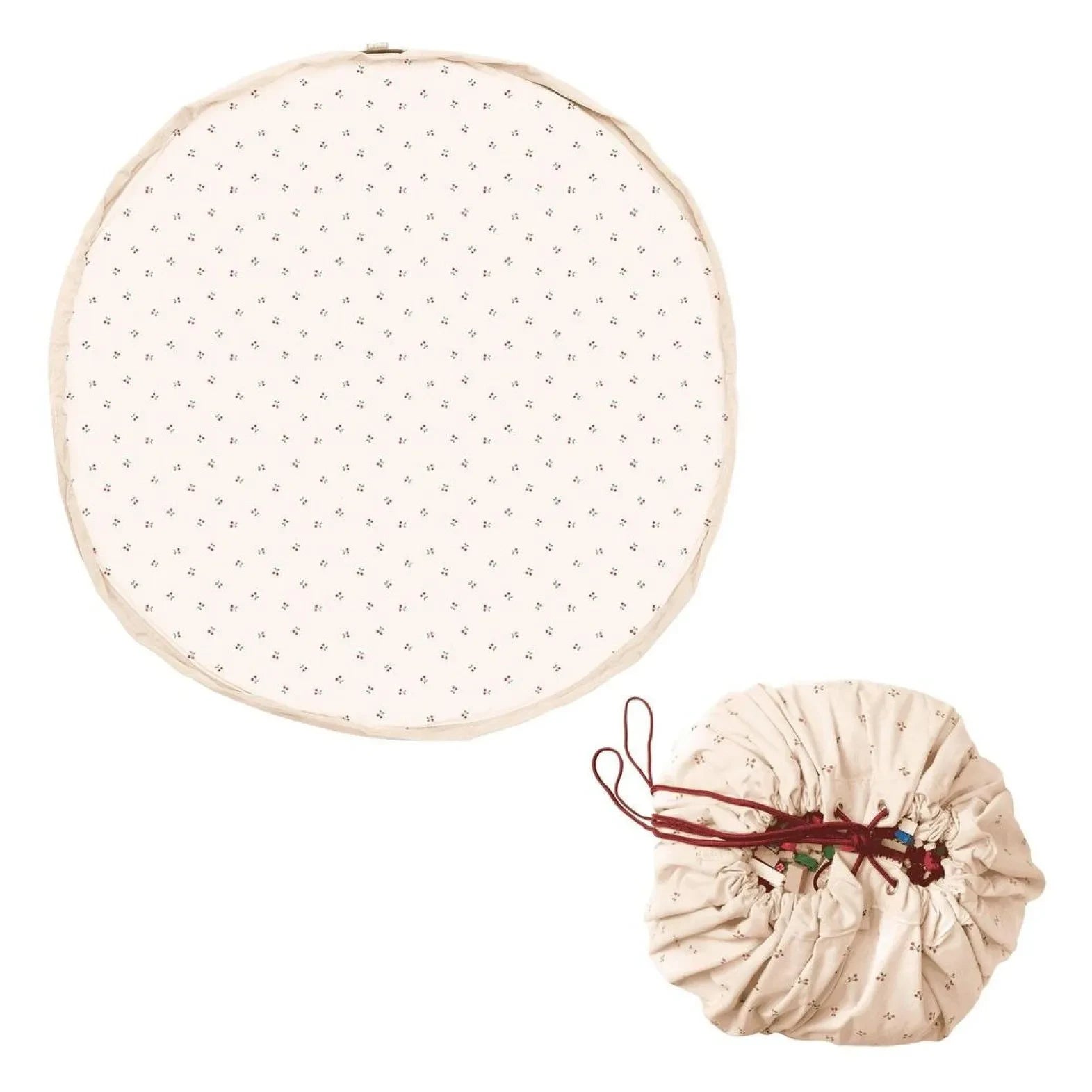 Play and Go - Noomad Bag / Play Mat - Cerises | Nude
