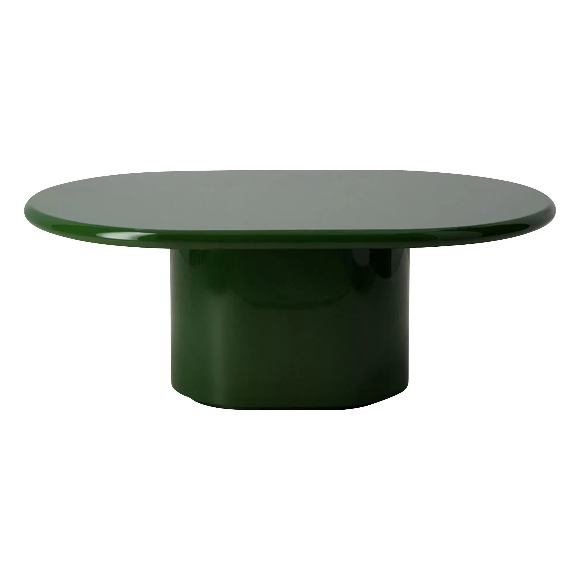 House of Capricorn - Amendoeira lacquered wooden coffee table | Green