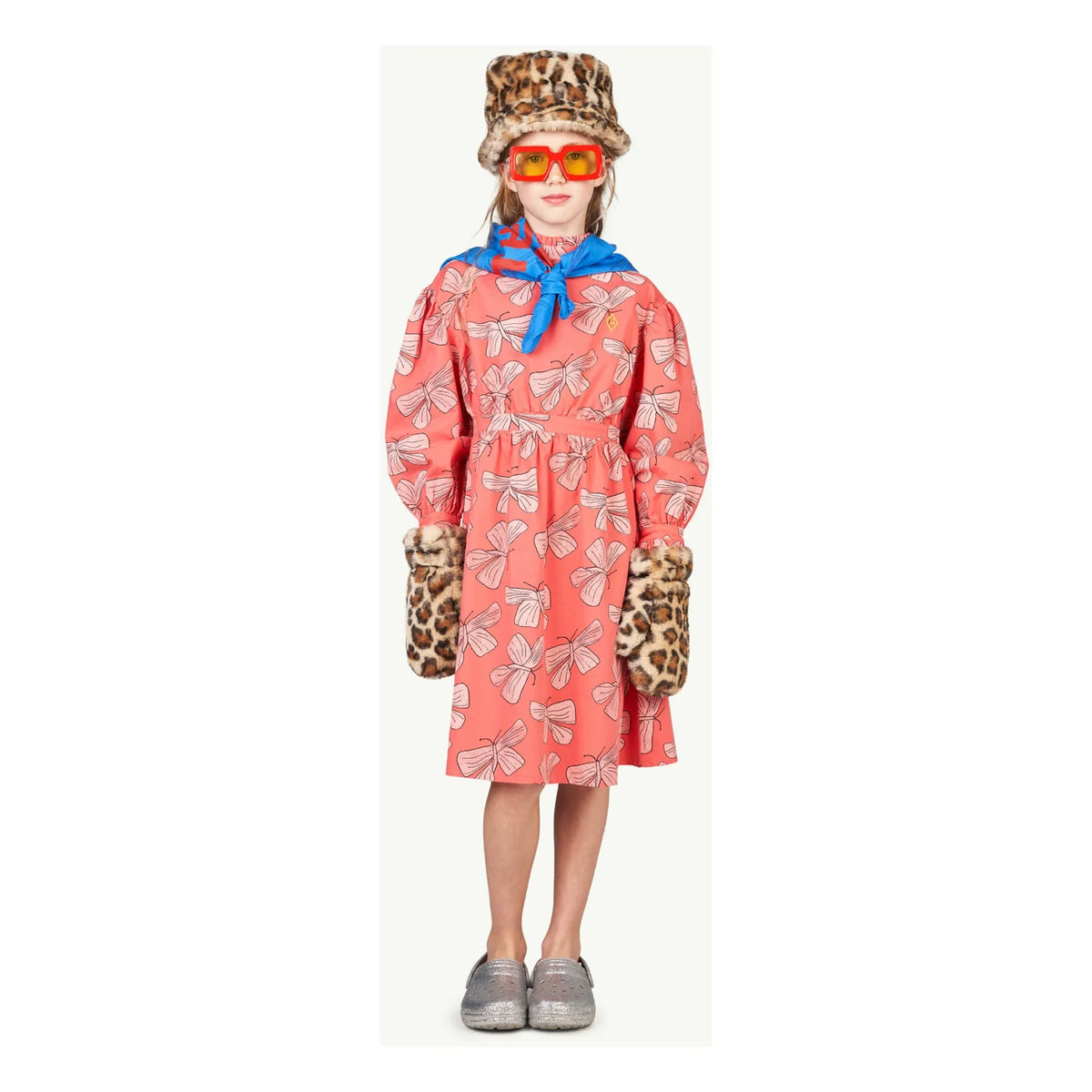 The Animals Observatory - Tortoise Dress | Red