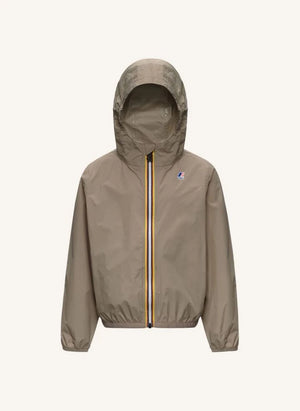 K-way - Le Vrai 4.0 Claude Waterproof Windbreaker | Taupe brown