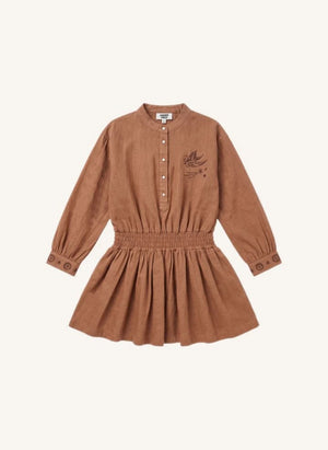 Hundred Pieces - Enoha Star Dress | Brown