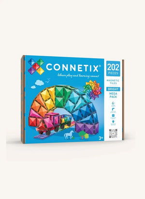 Connetix - Mega Pack - 202 Pieces | Rainbow